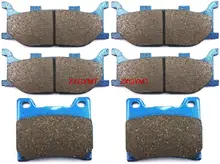Motorcycle Semi Met Disc Brake Pads Set fit YAMAHA XVS1100 XVS 1100 V-Star 1999 & up