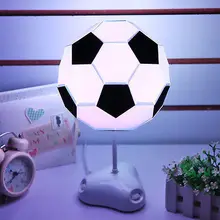 DIY USB Multi-color Football Lamp Handmade Night Light Desk Lamp Colorful Bedside Lamp