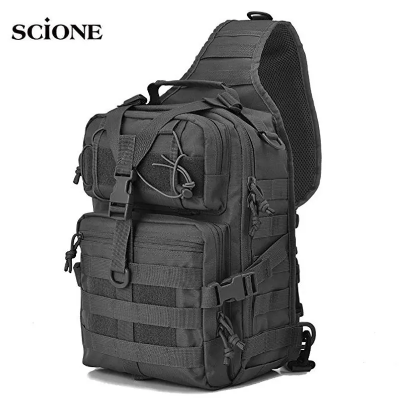  20L Tactical Assault Pack Military Sling Backpack Army Molle Waterproof EDC Rucksack Bag for Outdoo