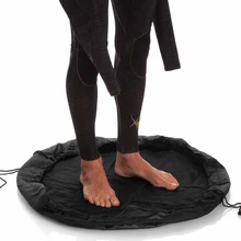 MrY Универсальный Коврик для сёрфинга/Водонепроницаемая нейлоновая сумка для переноски, черный коврик для хранения, сменный коврик для Гидрокостюма с ручками, сумка для серфинга