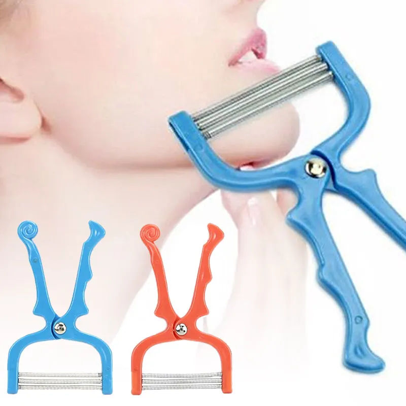 2017 Safe Handheld Face Facial Hair Removal Roller Threading Beauty Epilator Epi Roller Beauty Tool Random Hot Selling