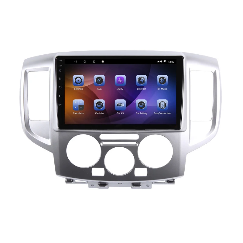 Best 9" 4G RAM 2.5D IPS 8 CORE Android 9.1 Car DVD Multimedia Player GPS for Nissan NV200 2010 2011-2014 audio car radio navigation 1
