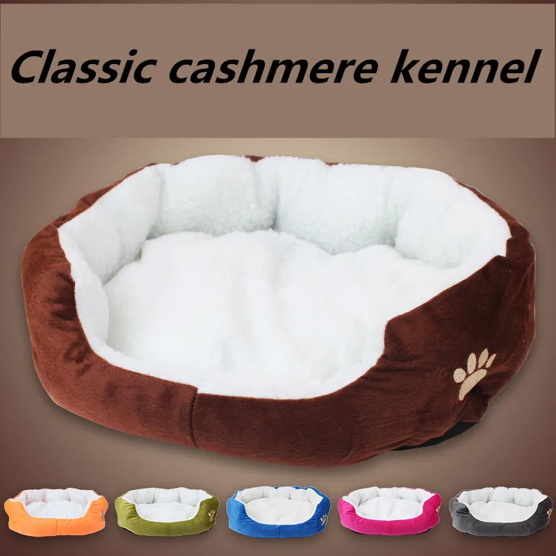 

Pet Dog Beds Mats Dog House Puppy Cat Nest Candy Color Cashmere Sofa Kennel Pet Accessories Supplies Products Gear Items Stuff