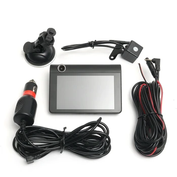 

4'' Dual Lens G-sensor HD 1080P Car DVR Dash Cam Video Recorder Rearview Camera Futural Digital Drop SHhipping AUGG5