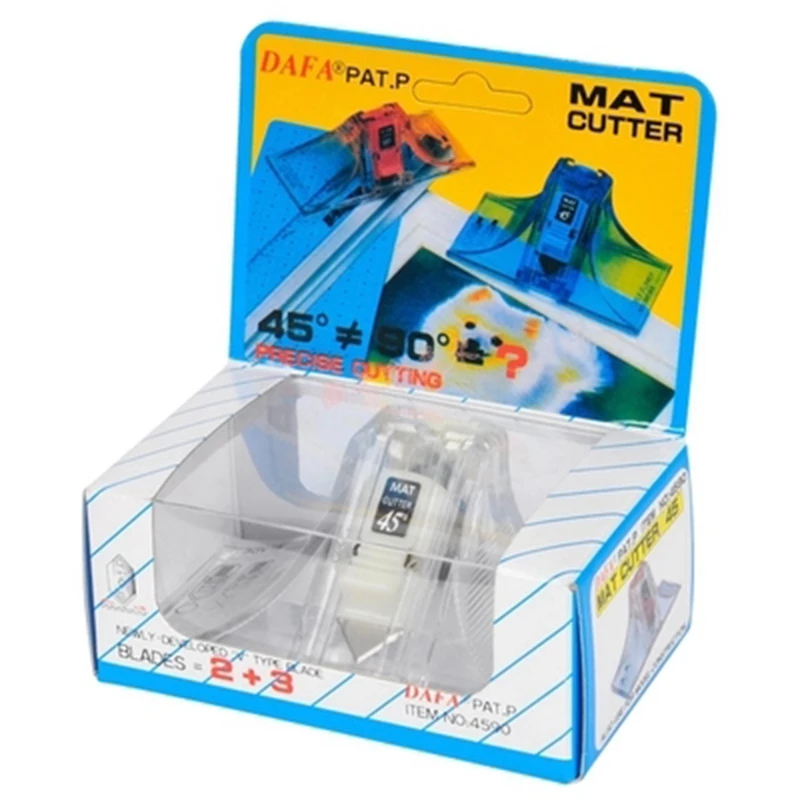 DaFa 45 Degree and 90 Degree Mat Cutter (2 Cutters + 3 Spare Blades