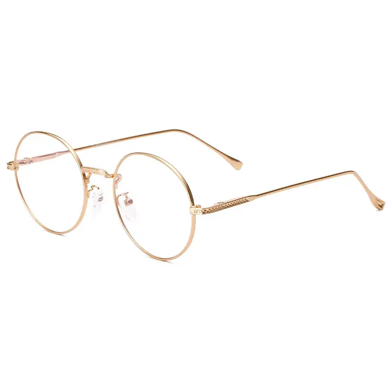 

Round glasses frame Optical Frames Metal Glasses Frame Clear lens Eyeware Brand New Eye Glass Eyeglasses Men Women