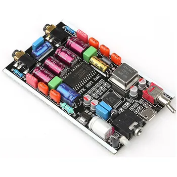 

PCM2706 DAC TDA1305 decoder amp I2S To 3.5mm Output USB Amp USB DAC Decoder