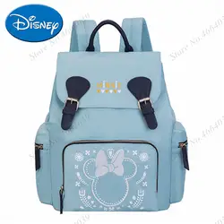 Disney средства ухода за кожей для будущих мам подгузник сумка бренд большой ёмкость детская дорожная рюкзак для мам кормящих мешок