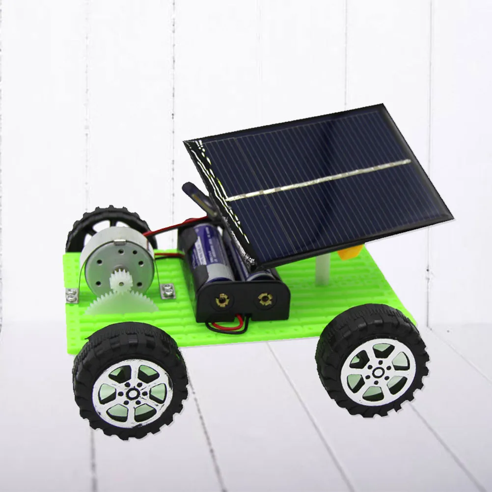 1 шт. DIY электрическая сборка солнечный гибридный автомобиль забавная модель комплект для детей студентов