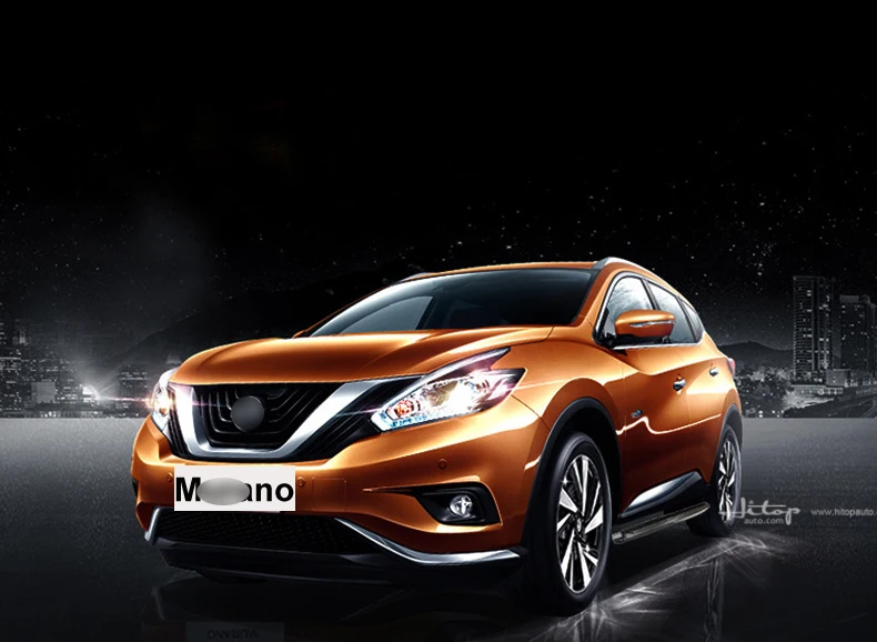 Роскошная ножная доска педали nerf бар шаг в сторону для Nissan Murano, алюминиевый сплав+ ABS, в Азию