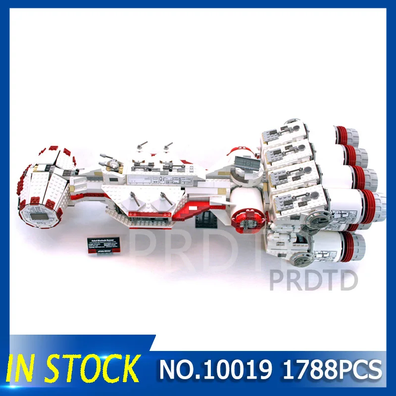 

10019 1788PCS STAR The Tantive IV Blockade Runner legoinglys Educational STARWAS Building Blocks Bricks for Boy's DIY toy WARS