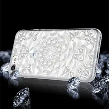New 3D Luxury Rhinestone Case Cover For Apple iPhone 6 6S 7 Plus 5 5S SE Crystal Diamond Hard Back Mobile Phone Case Cover Shine