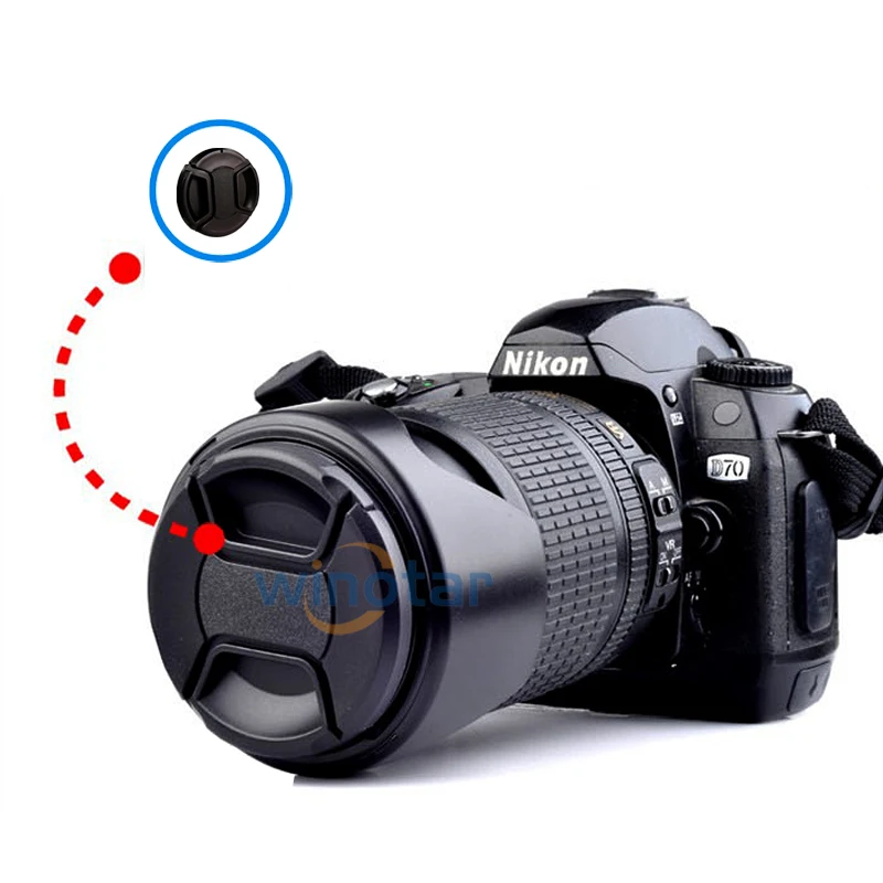 58 мм крышка объектива камеры держатель крышка камеры крышка объектива для Canon Nikon sony Olypums Fuji Lumix
