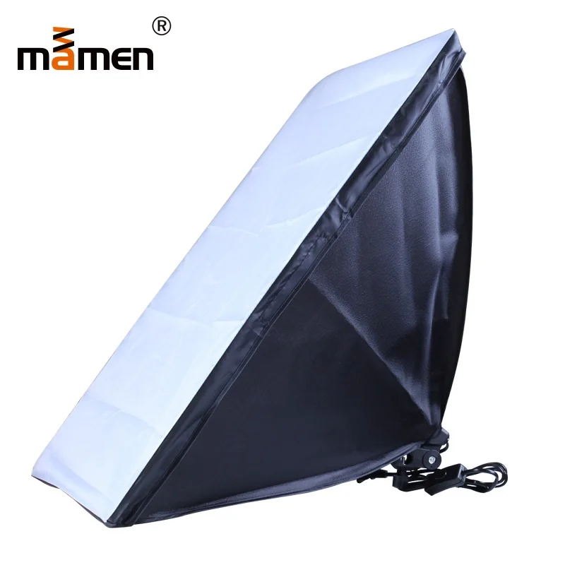 

Mamen Soft Box 50*70cm Softbox Portable Photo Studio Kit Camera Photography Lighting For Canon Nikon Sony Camera Kit