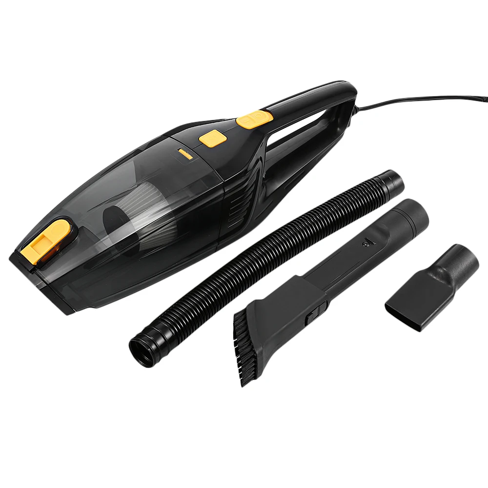 12v Car Vacuum Cleaner Portable Handheld 120w Dry Wet Dualuse 4.5m