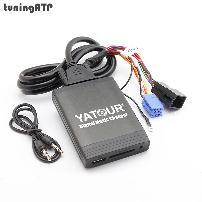 Цифровой музыкальный переходник YATOUR USB SD AUX MP3 адаптер для VW радио Alpha 5 Beta Gamma Rhapsody