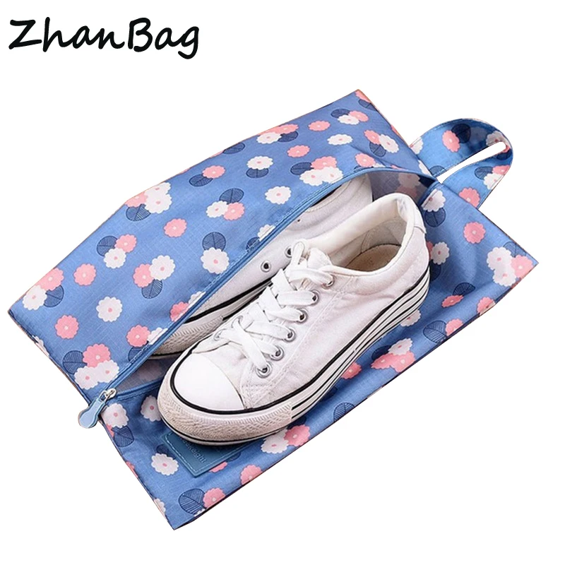 

Travel portable waterproof shoe tote pouch Foldable shoe bag Multifunctional travel bag for tableware food sundry underwear 163