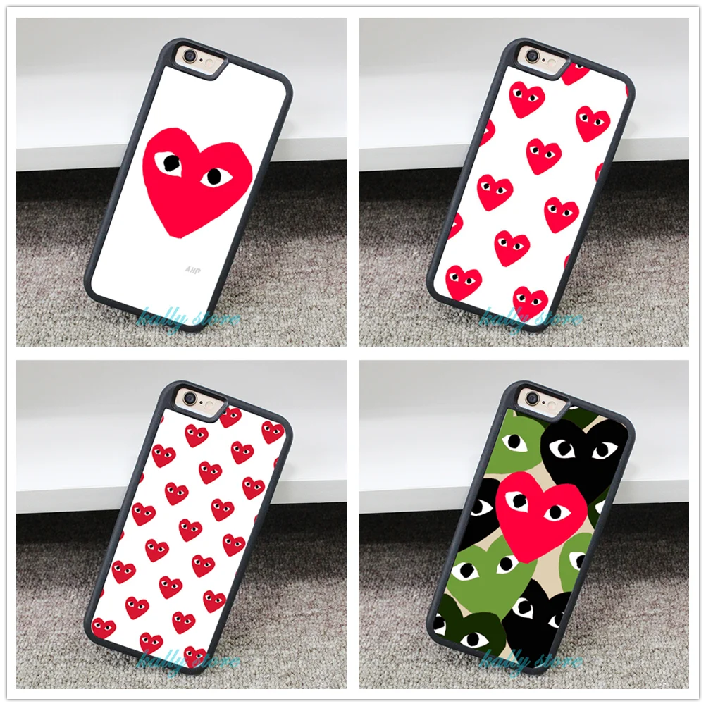 Comme Des Garcons fashion phone Cover Case for iphone 4 4S 5 5S 5C SE6 6s