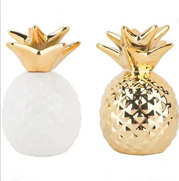 

Ceramic Pineapple Piggy Box Cute Kids Gift Home Decoration Cash Coin Saving Box Creative House Money Box Pineapple Ornament