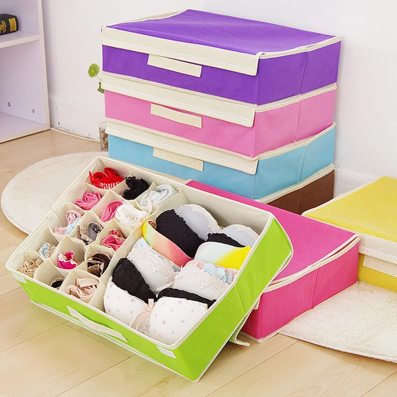 1 Pc Bra Organizer Storage Drawers Underwear Storage Boxes Non woven