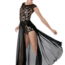 Импортные товары, современное балетное платье для девочек, 3 цвета