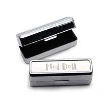 Персонализированные футляры для губной помады гравировка на заказ держатель помады подарок для невесты свадебный подарок