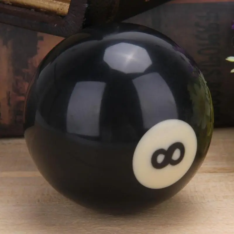 8 бильярдный Замена шара восемь мячей Стандартный обычный Размеры 2 1/4 ''черный 8 шар EA14 снукер бильярдные принаждежности