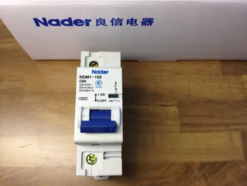 

Original new 100% China import NDM1-100 C80 miniature circuit breaker 1P 80A