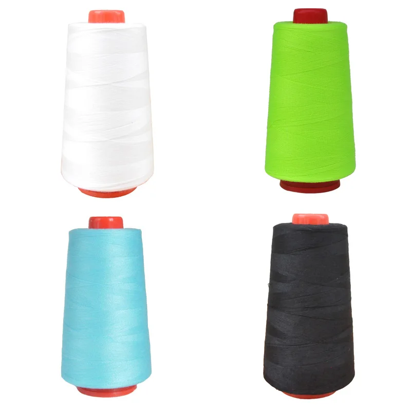 

1 Spool 100% Polyester Sewing Thread for Sewing Machine 40S/2 White/Black/Blue/Green 3000 yards