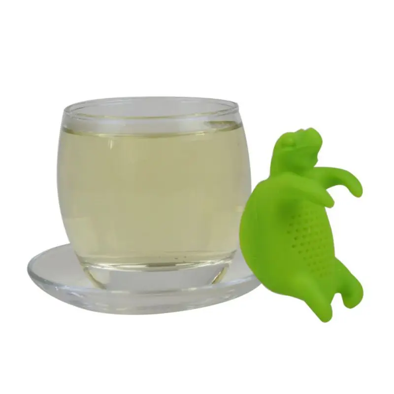 

New Cute Silicone Turtle Tea Infuser Tea Filter Diffuser Reusable Tea Strainer Spice Loose Tea Leaf Herbal Tool Teapot Teabags