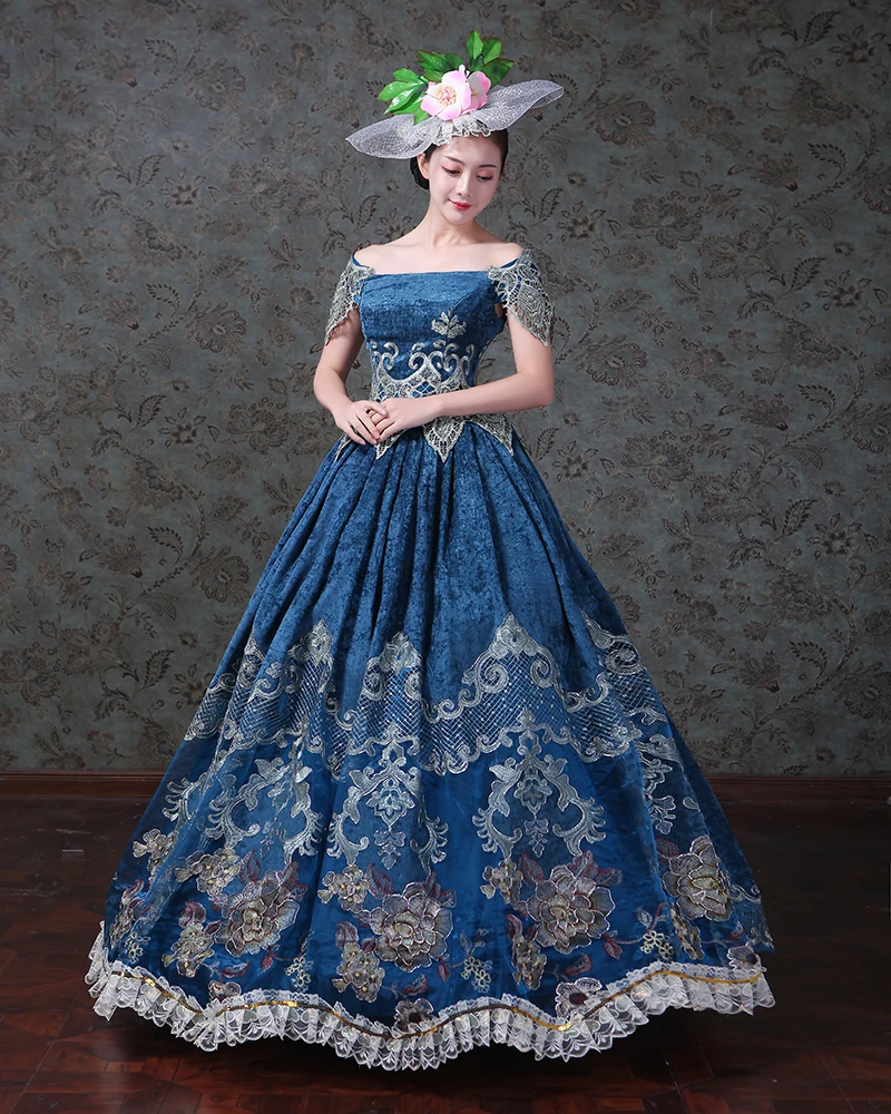Викторианской эпохи короля Эдуарда Рождество для отдыха и вечеринок маскарад платье Театр воссоздание костюм