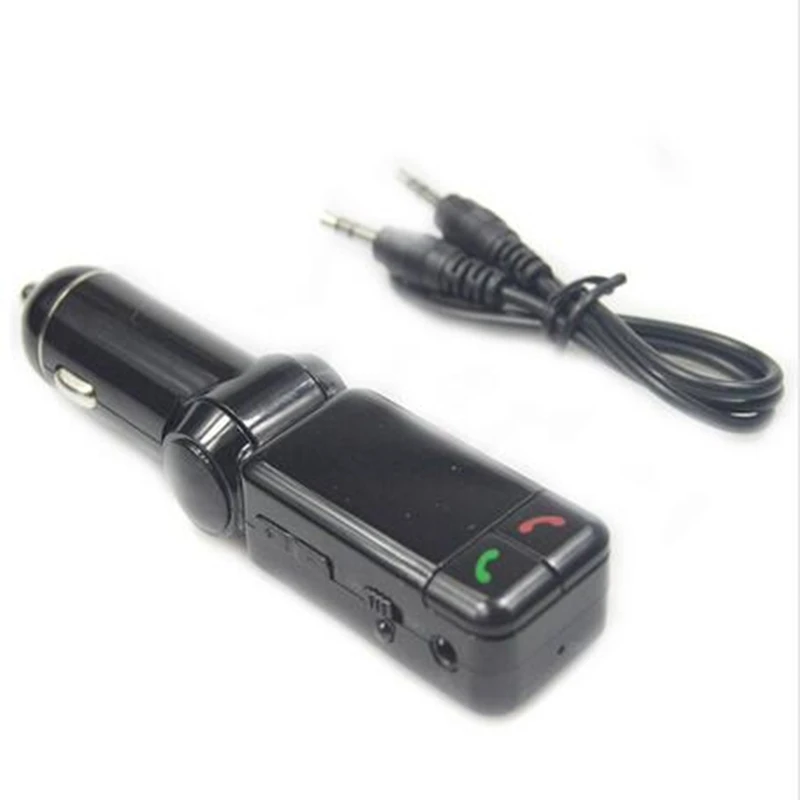 LCD Bluetooth Charger with handfree MP3 Player/ FM Radio Adapter