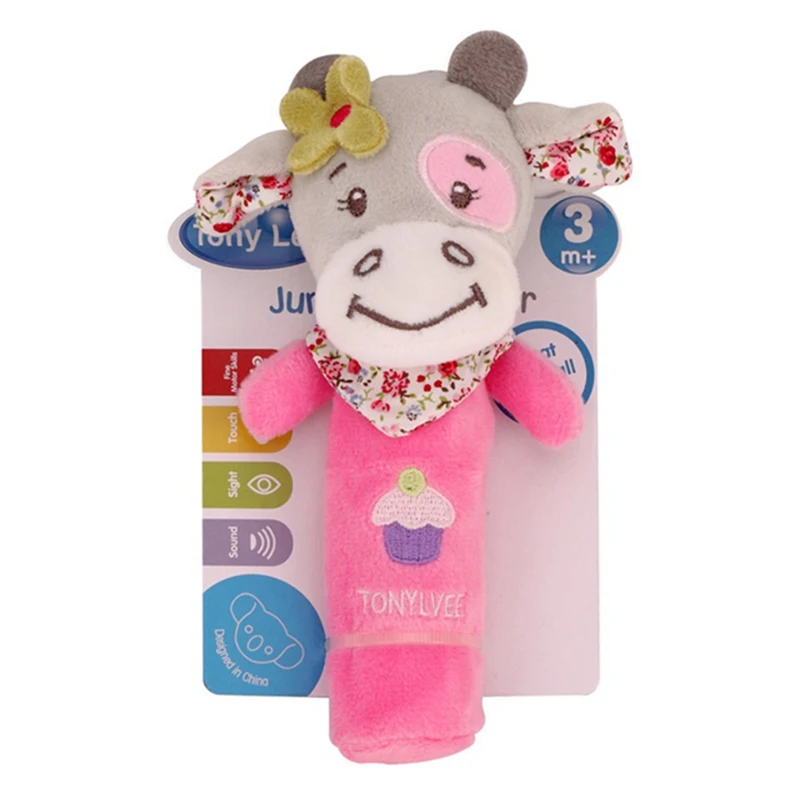 Newborn Baby Toys Cartoon Animal Dog Baby Boy Girl Rattles Hand Bell Infant Toddler Plush Toys Jouet Enfant Best Gift Newborn Baby Toys Cartoon Animal Dog Baby Boy Girl Rattles Hand Bell Infant Toddler Plush Toys Jouet Enfant Best Gift