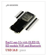 1 шт. ESP32 макетная плата WI-FI+ Bluetooth IoT умный дом ESP-WROOM-32 ESP-32 ESP-32S