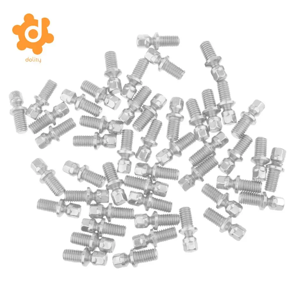 dolity 50 Pieces Ignition Anti Theft Locking Bolt Screws M8X16mm for Honda 