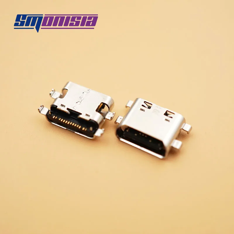 Smonisia 100 шт. разъем питания зарядная док-станция порт розетка Тип C USB разъем