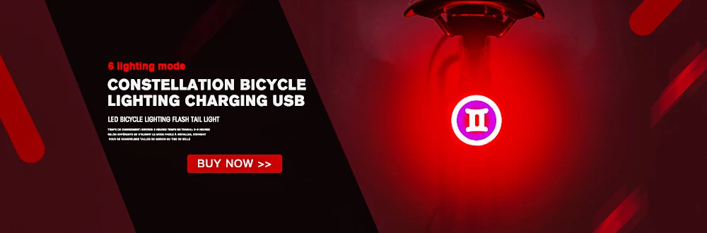 Sale Zacro Bicycle Rear Light Cob Bicycle Led Light Rechargeable USB Safety Taillight Cycling Waterproof Mtb Tail Light Back Lamp 1