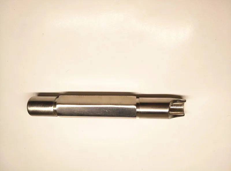 

String punch for piano tuning tool string punch