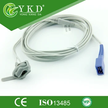 

Free shipping Hot sale 7pin Direct Reusable Neonate wrap spo2 sensor,3m medical TPU cable