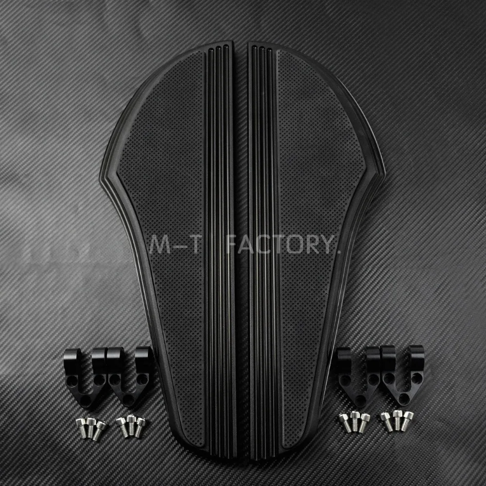 Мотоциклетная Подножка для водителя Напольная доска Harley Touring Street Glide FLHX FLHR Dyna Softail