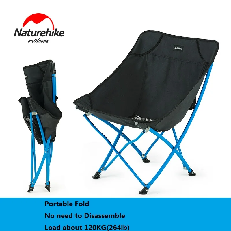 

Naturehike factory sell 2018 new Portable high quality Camping fishing Folding Stool Seat Chair For Picnic Party