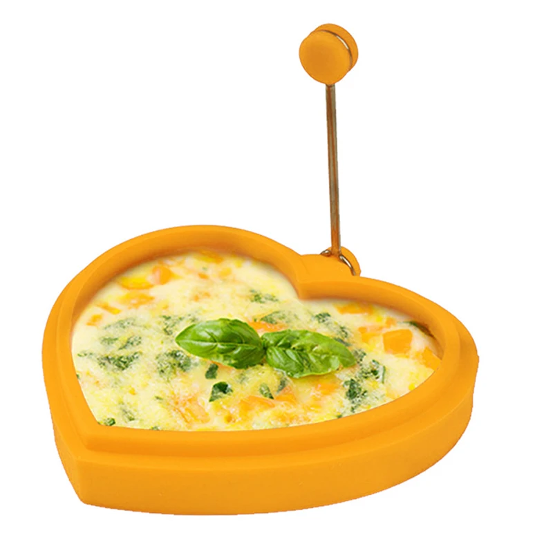 Heart shape Silicone Egg Ring Mold Egg Omelette Shaper Colorful Non-Stick Egg Tools Silicone Mold for Eggs Pancakes Cooking Tool (8)-1
