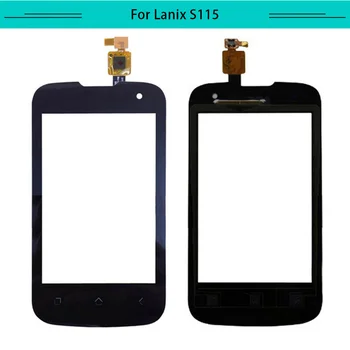 

Tested 20pcs Touch Screen For Lanix Llium S115 Digitizer Sensor the front glass with free shipping