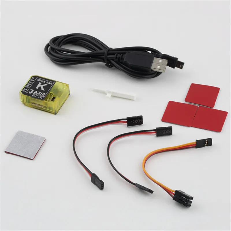 

1pc 3 Axis Gyro V2 5.3.4PRO K8 Flybarless Stabilization System 450 500 550 Wholesale