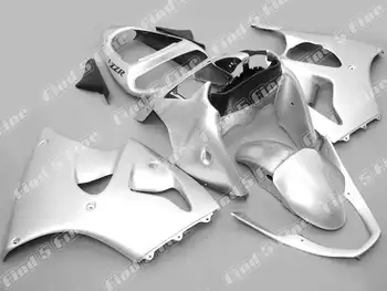 

silver black for Kawasaki NINJA ZZR600 05-06 ZZR 600 2005-2006 05 06 2005 2006 ABS full motorcycle fairing kit