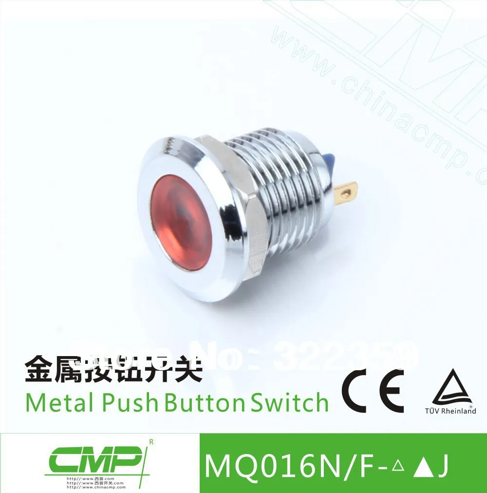 CMP Special Industrial LED signal lamp,indicator light switch (25mm)light waterproofswitch