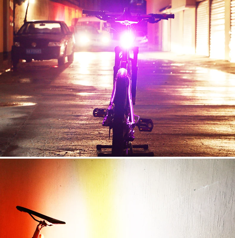 Cheap WHEEL UP new USB rechargeable bicycle light mountain bike taillights night riding lights warning lights LED color taillights 3 Cheap WHEEL UP new USB rechargeable bicycle light mountain bike taillights night riding lights warning lights LED color taillights 3
