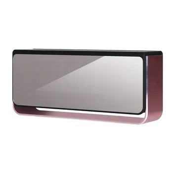 

VOBERRY Multi-functional Fashion Creative Design Wireless Bluetooth Speaker LED Light Alarm Clock With FM Radio Mirror Display