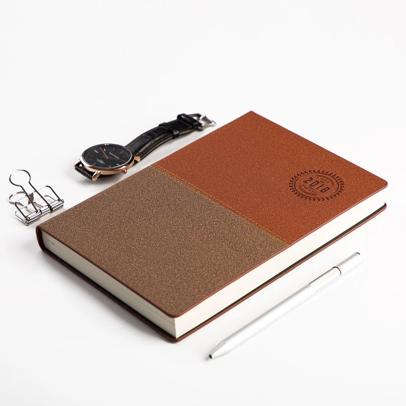 

Agenda 2019 Notebook Simple Business Office Schedule Book Sub-plan Diary Stationery Desktop Office School Supplies
