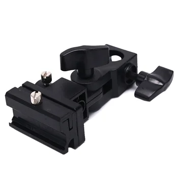 

Hot 1pc B-Type Flash Hot Shoe Bracket Tripod Umbrella Holder Swivel Light Stand Adapter Bracket B